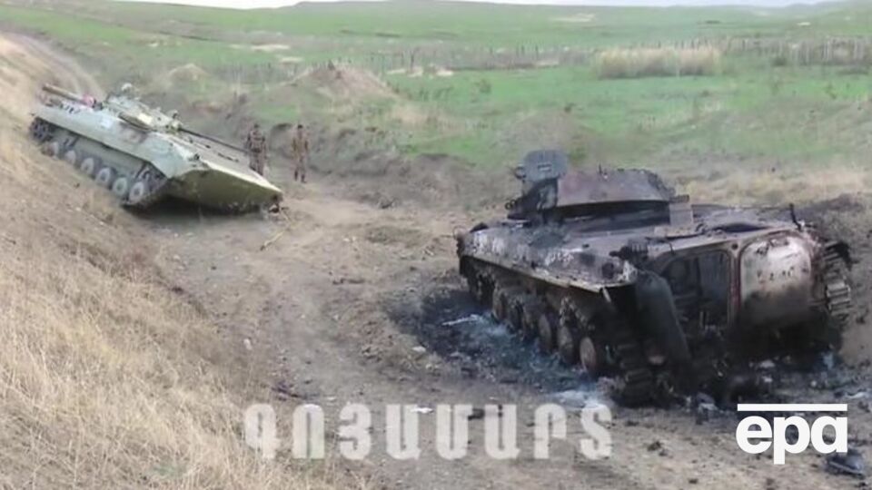 Боевые действия в Нагорном Карабахе начались 27 сентября