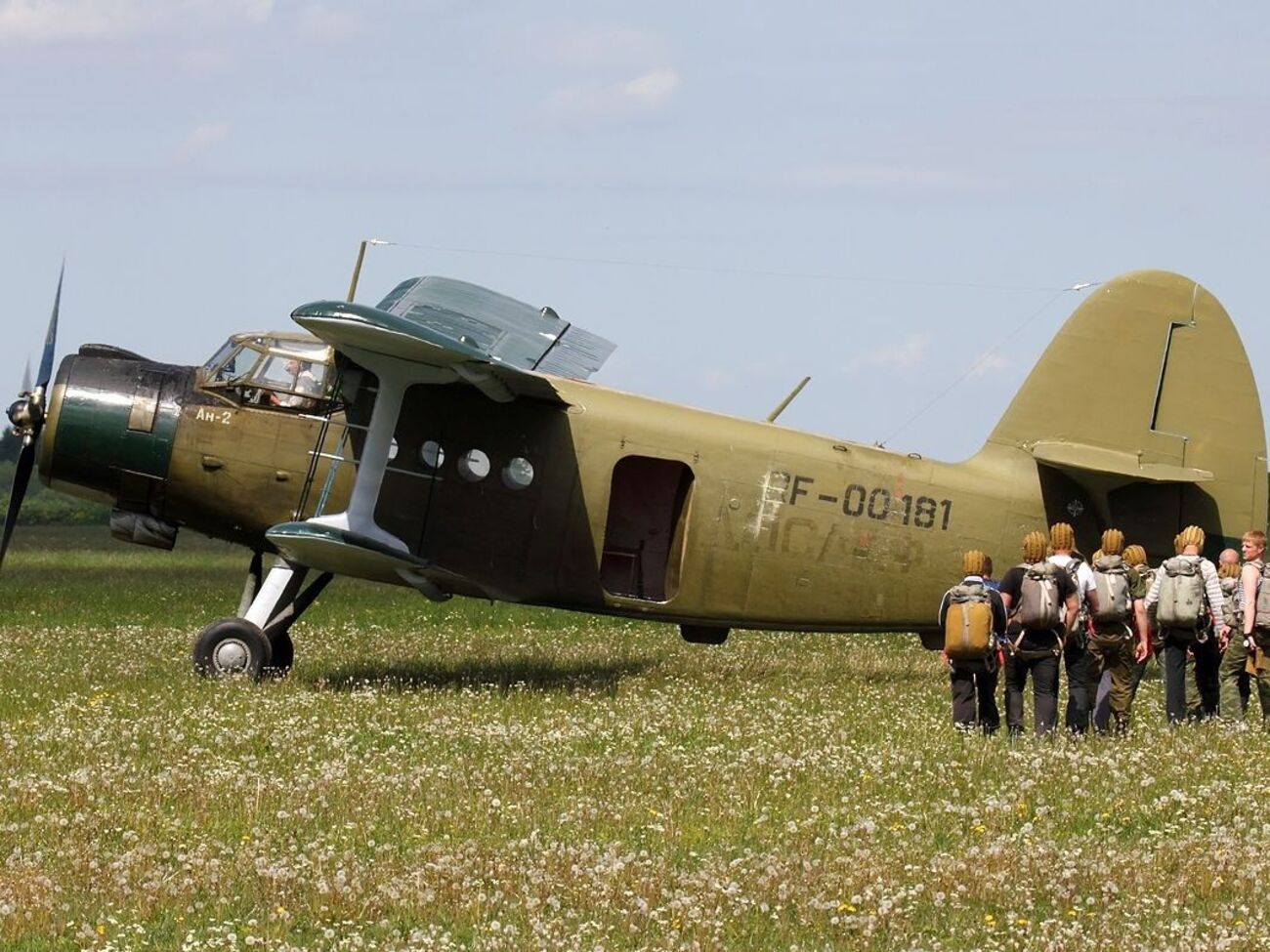 Ан-2 использовался в сельском хозяйстве