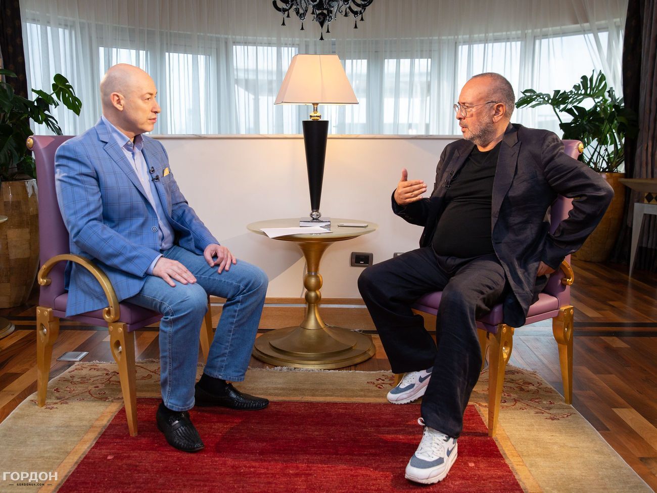 Гордон записал программу с Листерманом в начале сентября в Киеве