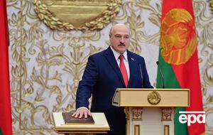 Після інавгурації Лукашенка на Заході проти нього почали вводити санкції