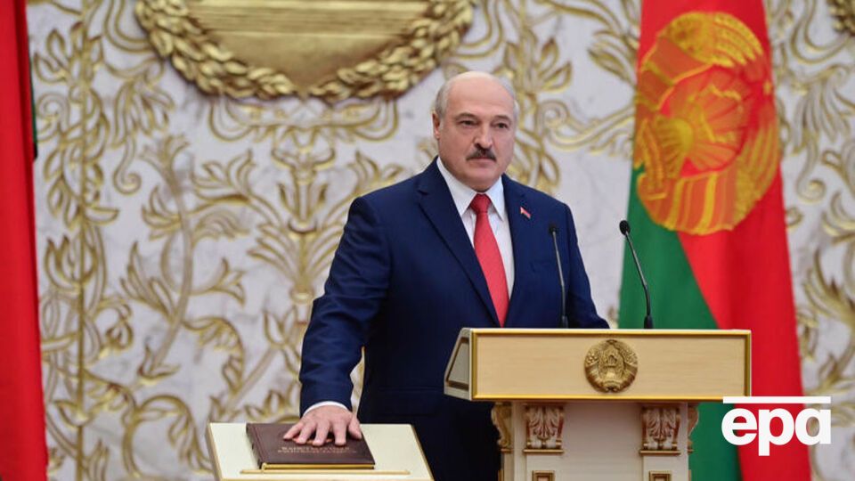 После инаугурации Лукашенко на Западе против него начали вводить санкции