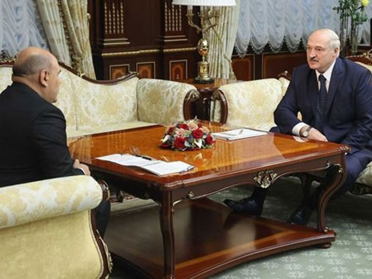 Лукашенко встретился с Мишустиным