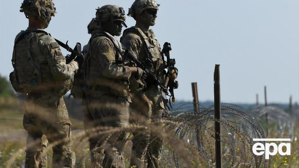 На границу с Беларусью перекинут 500 американских военных