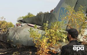 Навчальний літак Ан-26Ш упав і загорівся за два кілометри від військового аеродрому Чугуєва ввечері 25 вересня