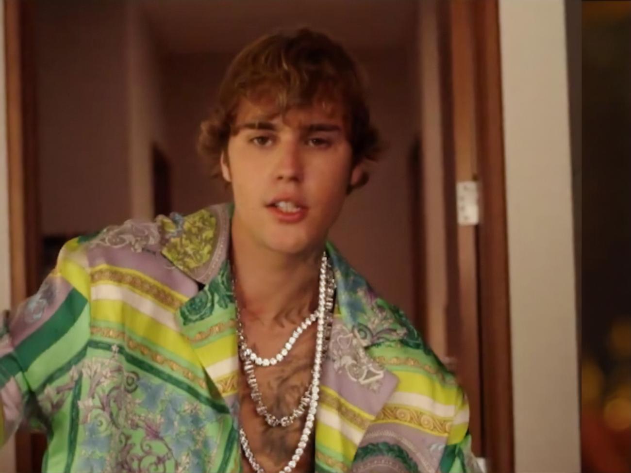 Бібер у ролику виконав головну роль