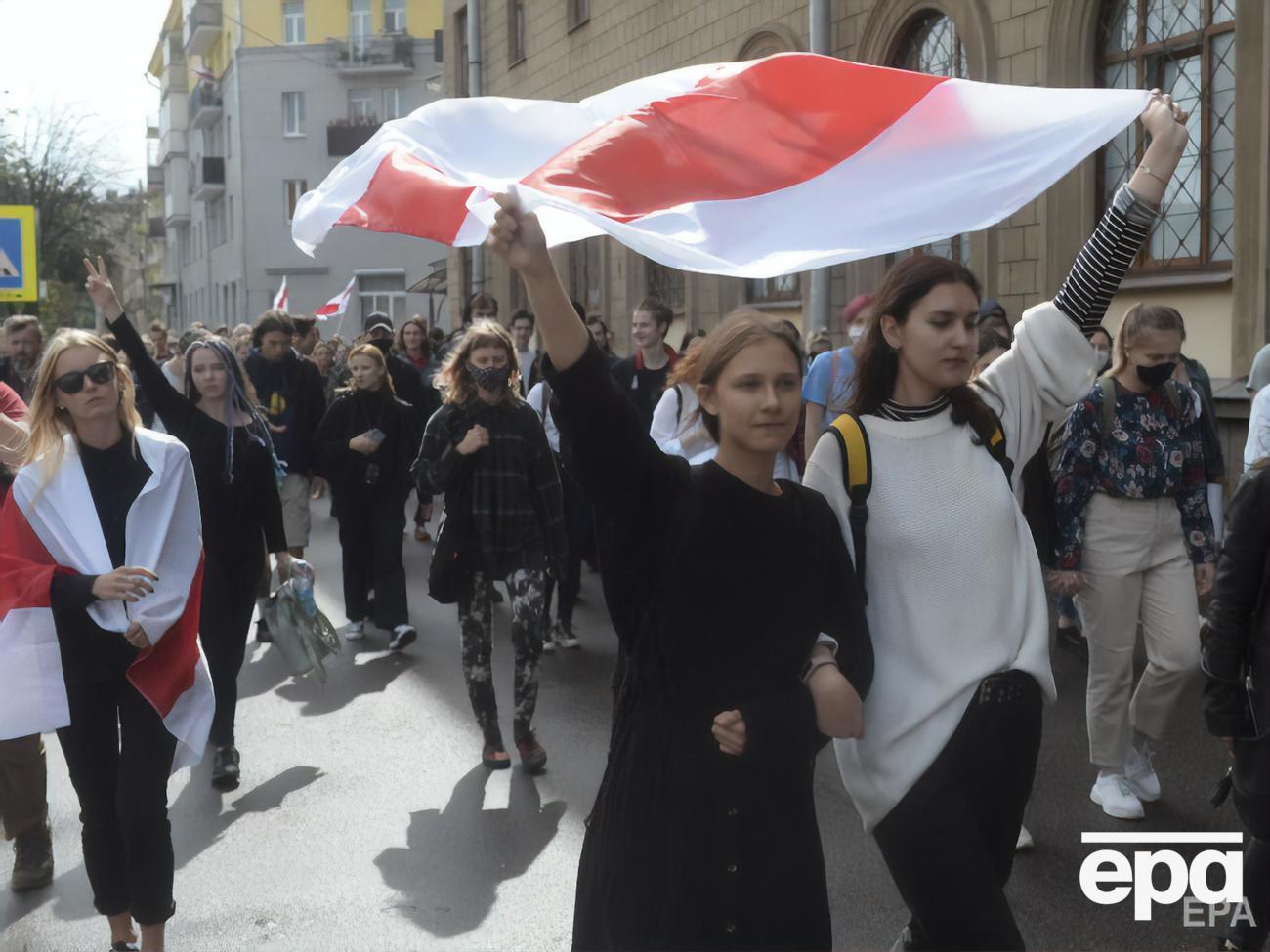 Протести в Білорусі почалися після виборів президента країни
