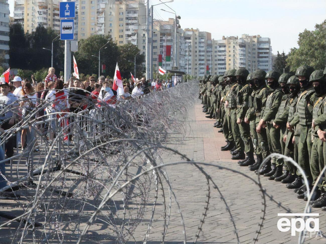 Масові протести в Мінську тривають із 9 серпня