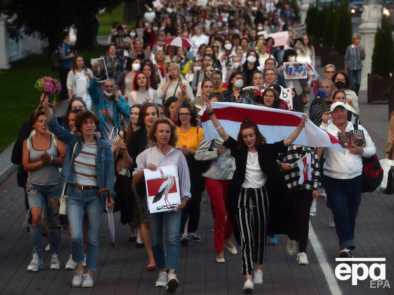 У МВС Білорусі повідомили про 40 затриманих на акціях 4 вересня