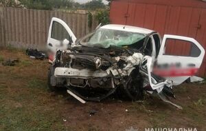 Мініавтобус зіткнувся з автомобілем Renault біля Овідіополя