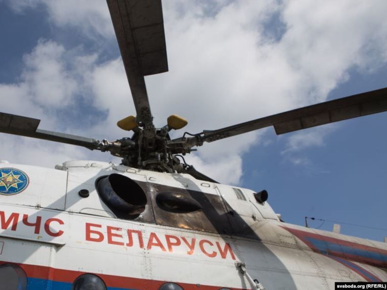 В МЧС Беларуси сообщили, что пожар уже потушен