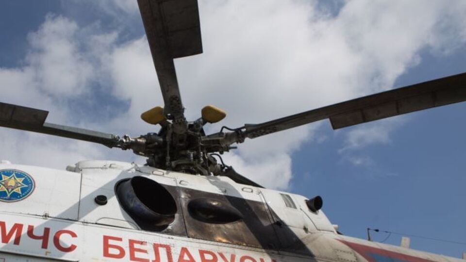 В МЧС Беларуси сообщили, что пожар уже потушен