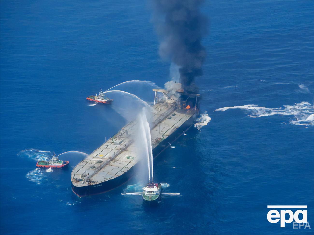 Пожар на танкере случился 3 сентября