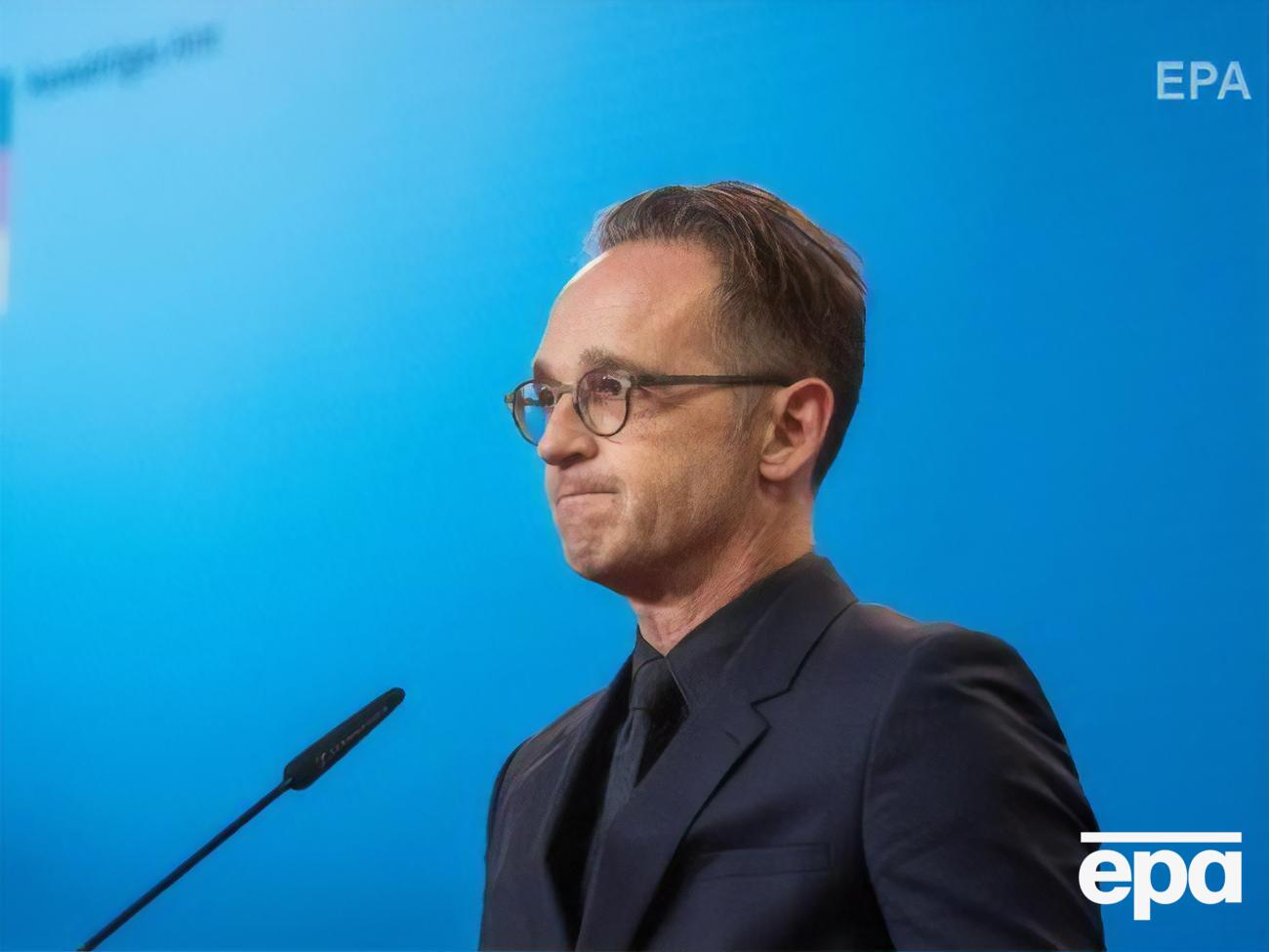 Маас вважає, що припинення будівництва трубопроводу зашкодить німецьким і європейським компаніям