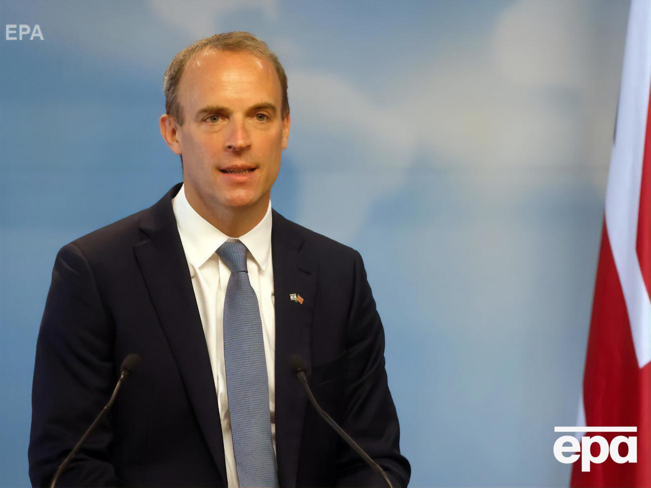 Рааб напомнил о том, что в "послужном списке" России значится применение "Новичка" на территории Великобритании