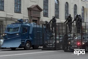 В день проведения Марша единства на улицах Минска было много милиции