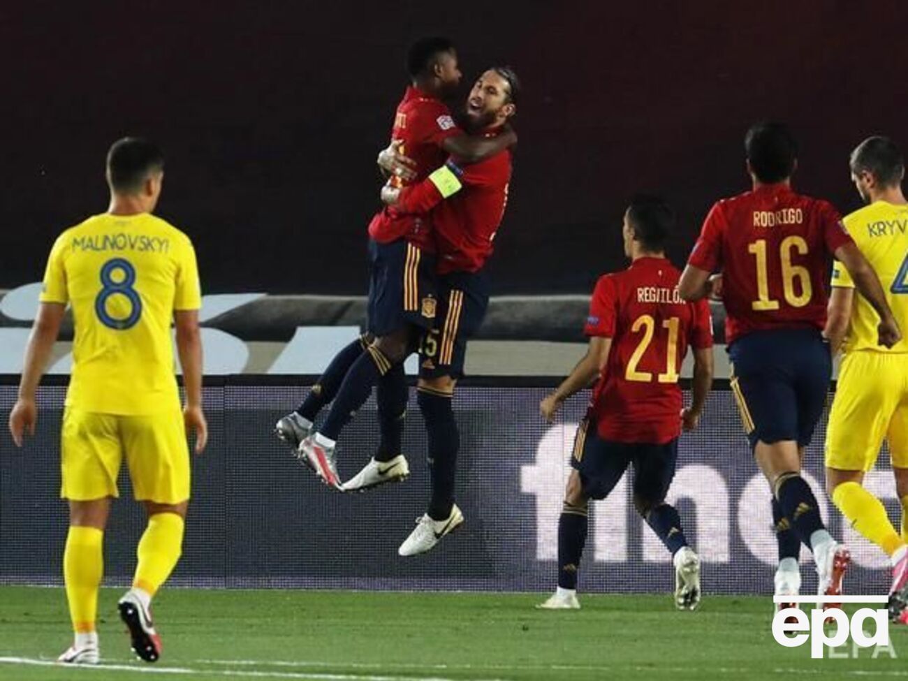 Матч відбувався в Мадриді