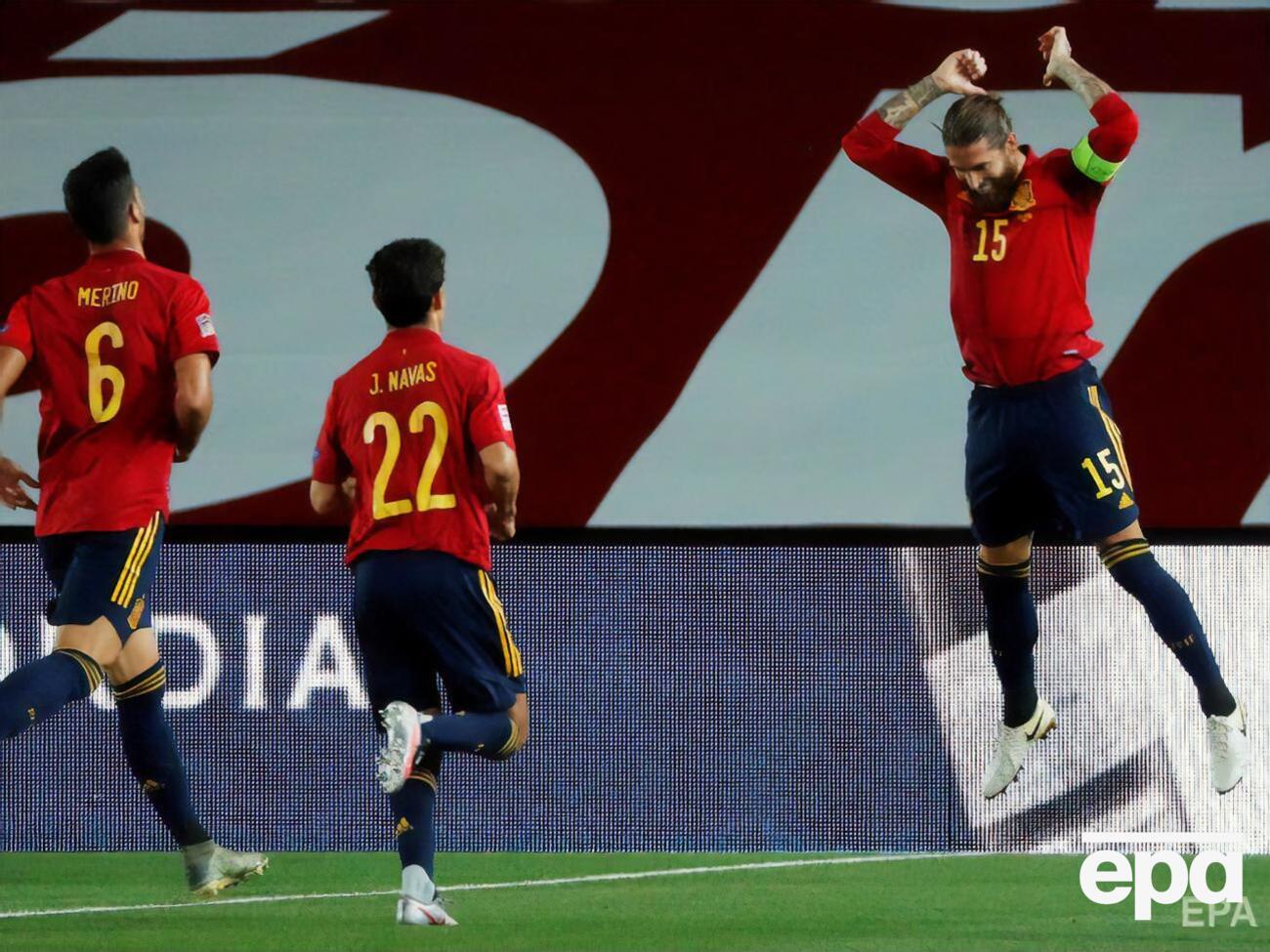 Збірна України поступилася іспанцям