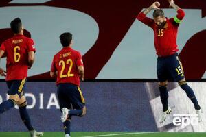 Збірна України поступилася іспанцям