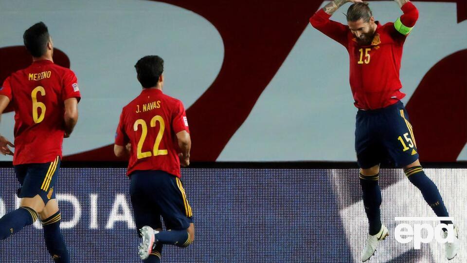 Збірна України поступилася іспанцям