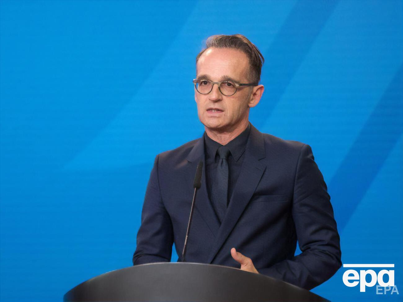 Маас сообщил, что&nbsp;Германия работает с другими странами ЕС над пакетом санкций против Беларуси