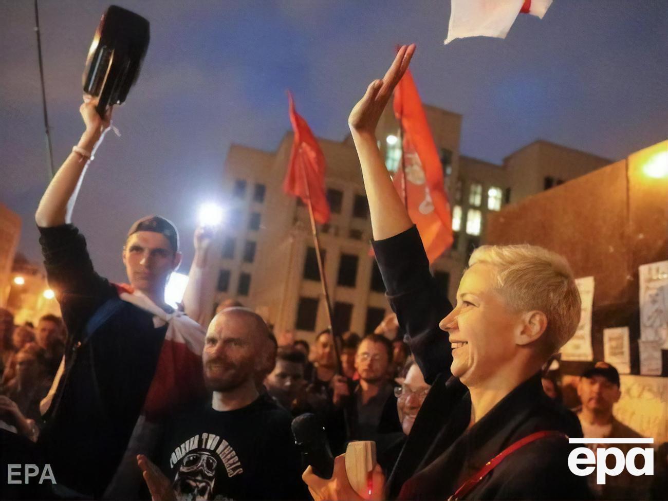 В Госпогранкомитете Беларуси заявили, что Колесникову сегодня задержали