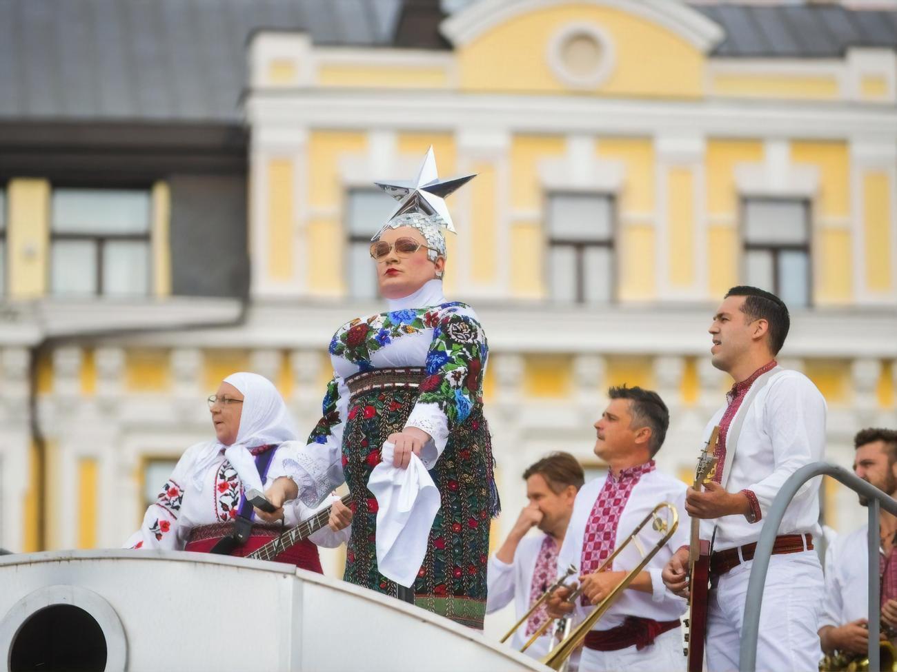 Попурі за участю українських артистів тривало 17 хвилин