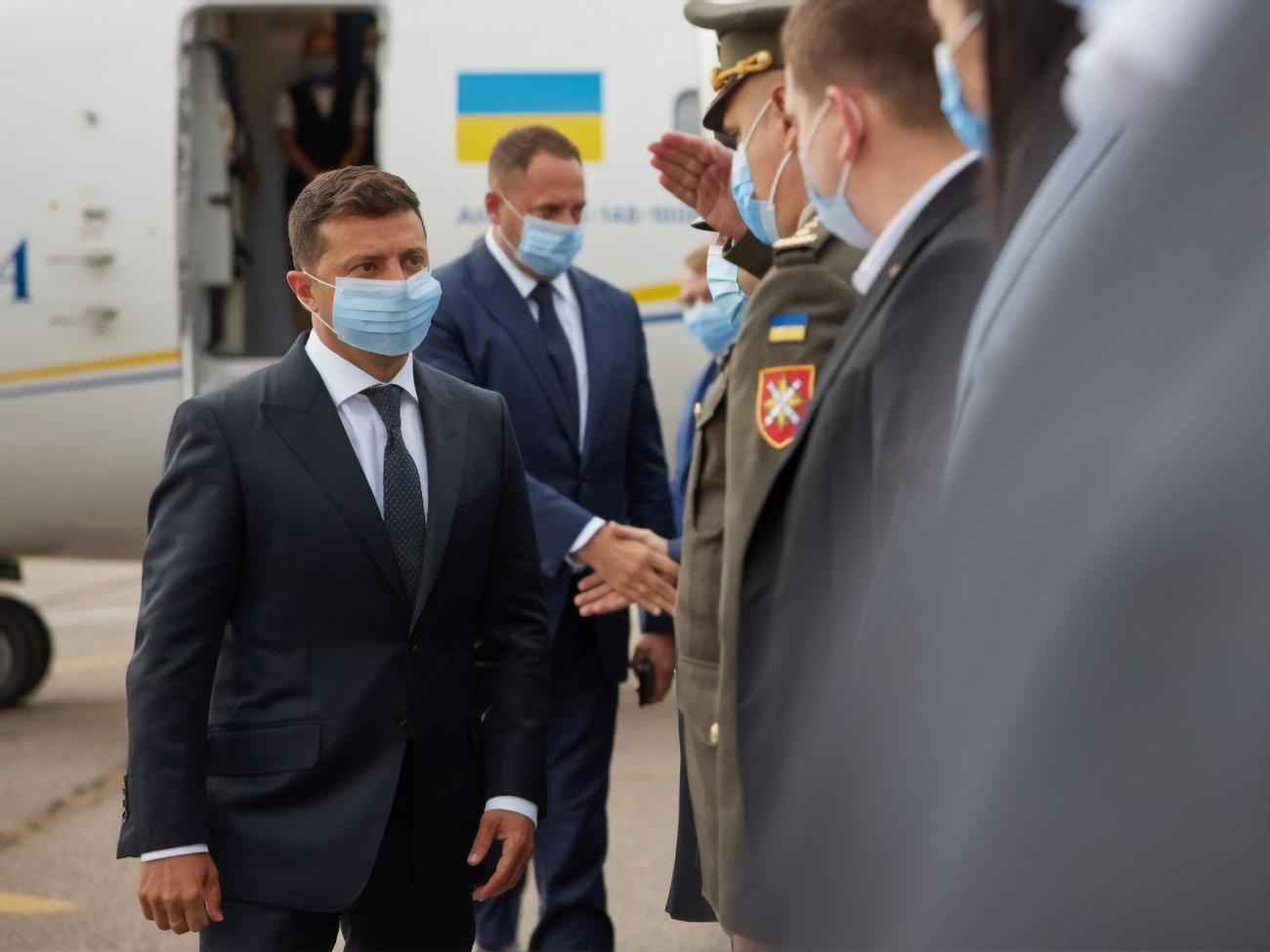 Зеленский сегодня был в Сумской области, затем отправился в Житомирскую