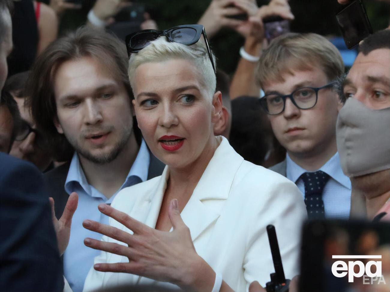 Неизвестные задержали Колесникову утром 7 сентября в Минске