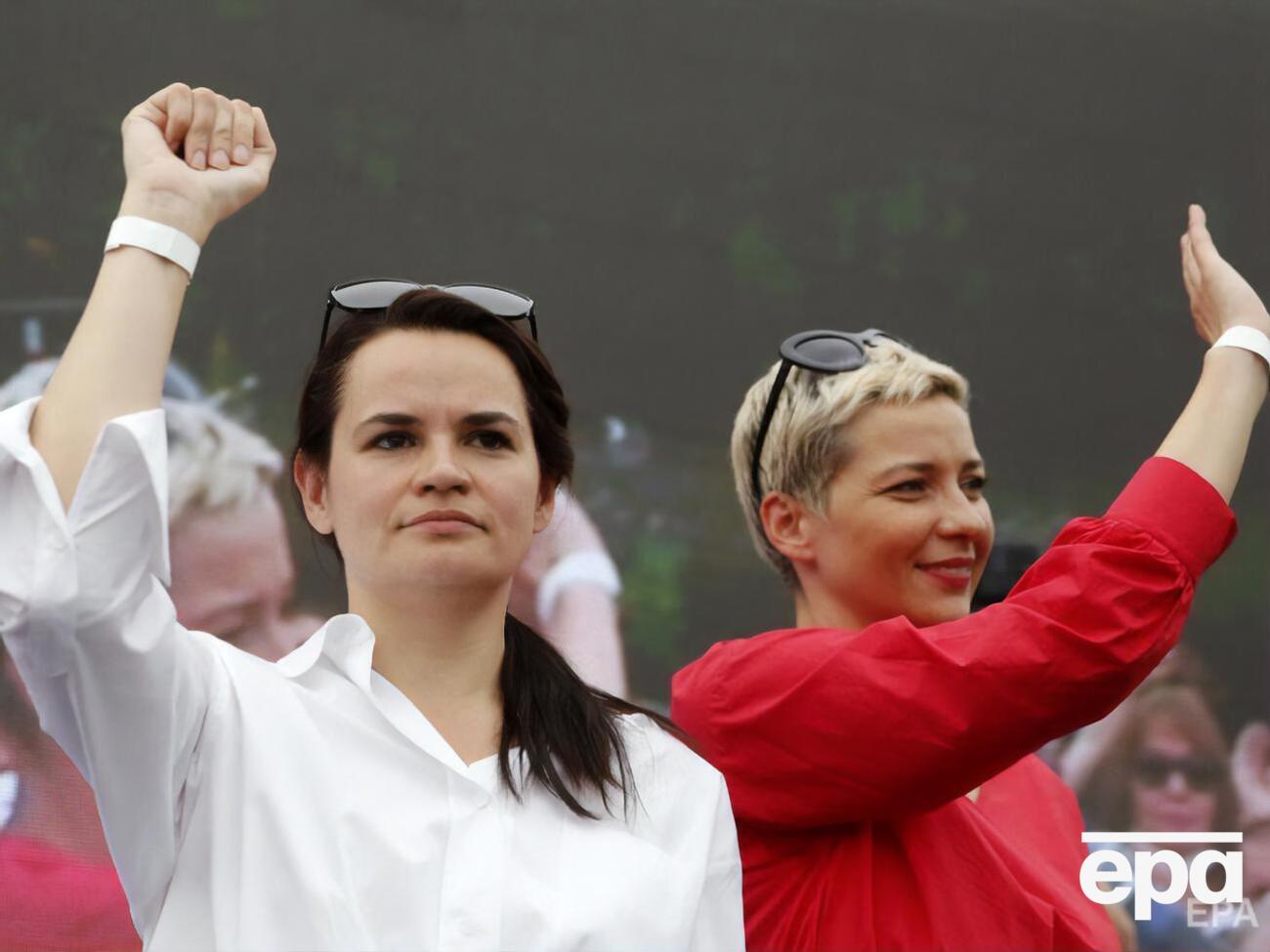 Тихановська заявила, що не знає, де перебуває Марія