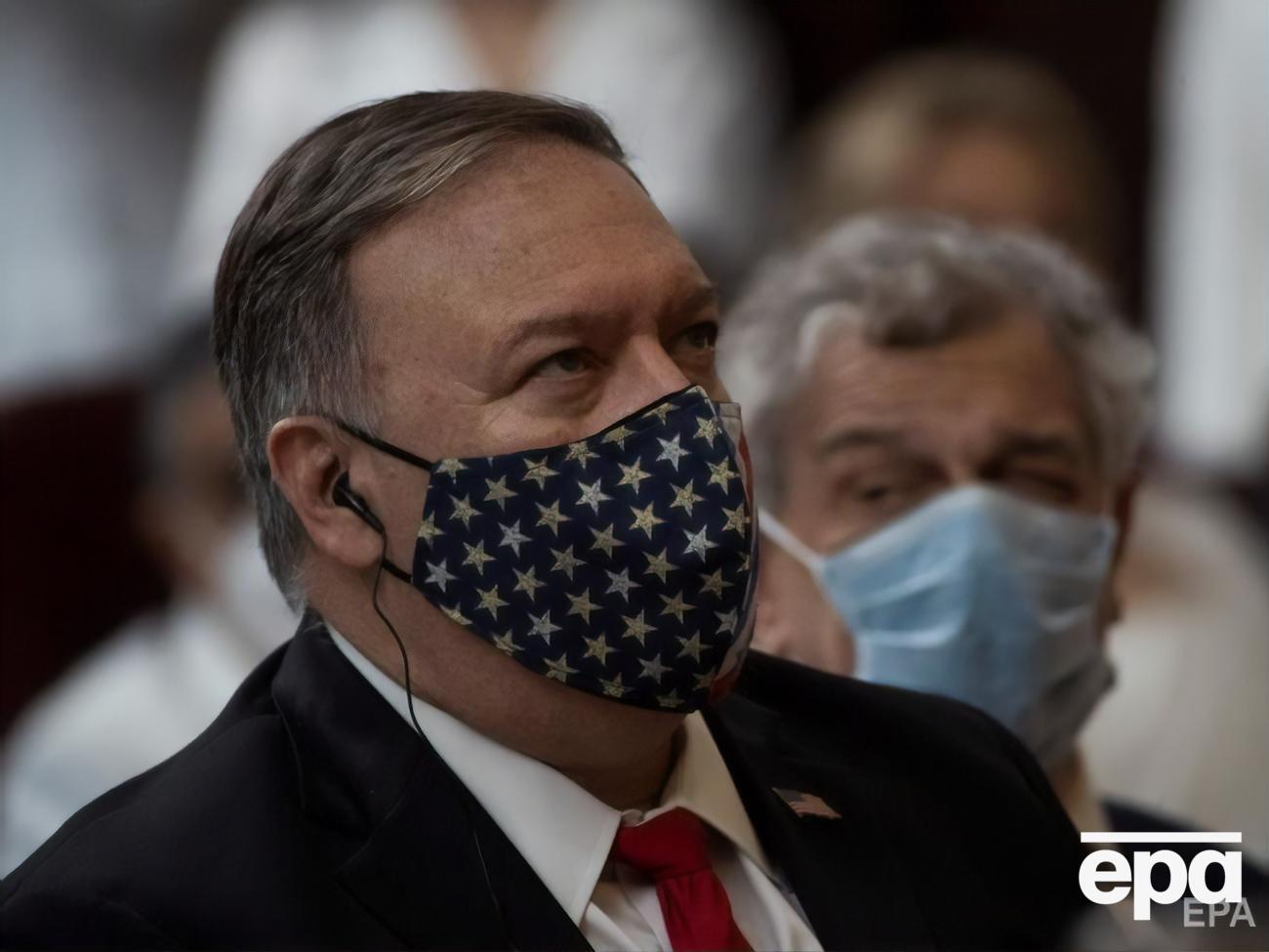 Помпео:&nbsp;Мы призываем белорусские власти прекратить насилие в отношении собственного народа