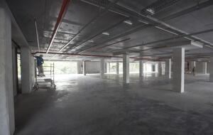 Работы по строительству паркинга продолжаются