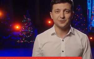 У ніч на 1 січня 2019 року Зеленський оголосив, що йде у президенти