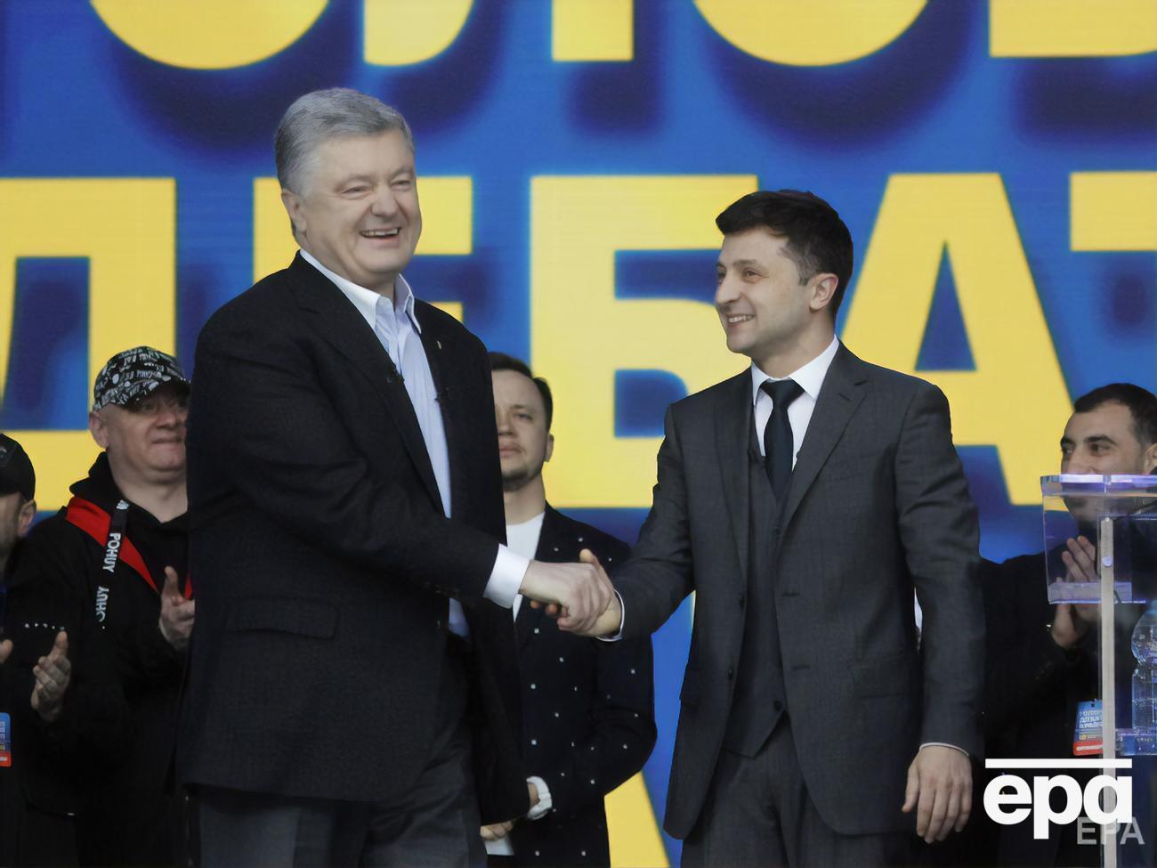 Порошенко і Зеленський змагалися у другому турі президентських виборів