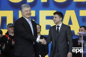 Порошенко и Зеленский соперничали во втором туре президентских выборов