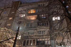 Из-за фейерверка возгорание случилось в квартирах на шестом и седьмом этажах
