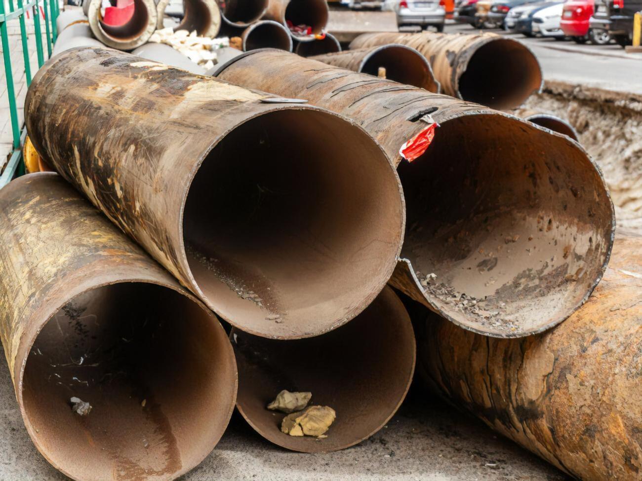 Прорыв на водоводе произошел 4 января