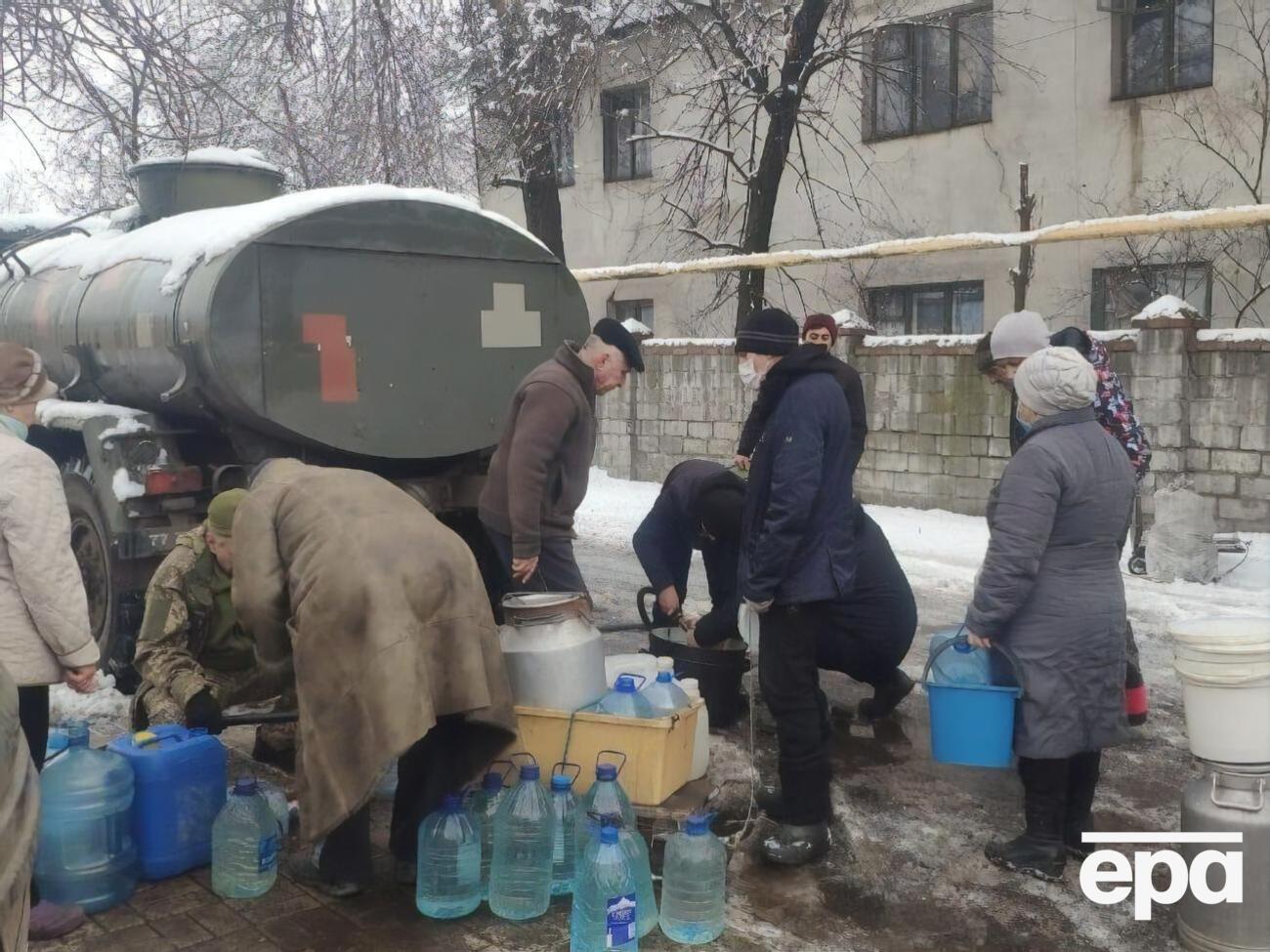 6 января&nbsp;около&nbsp;38 тыс. жителей Донецкой области&nbsp;оставались без водоснабжения