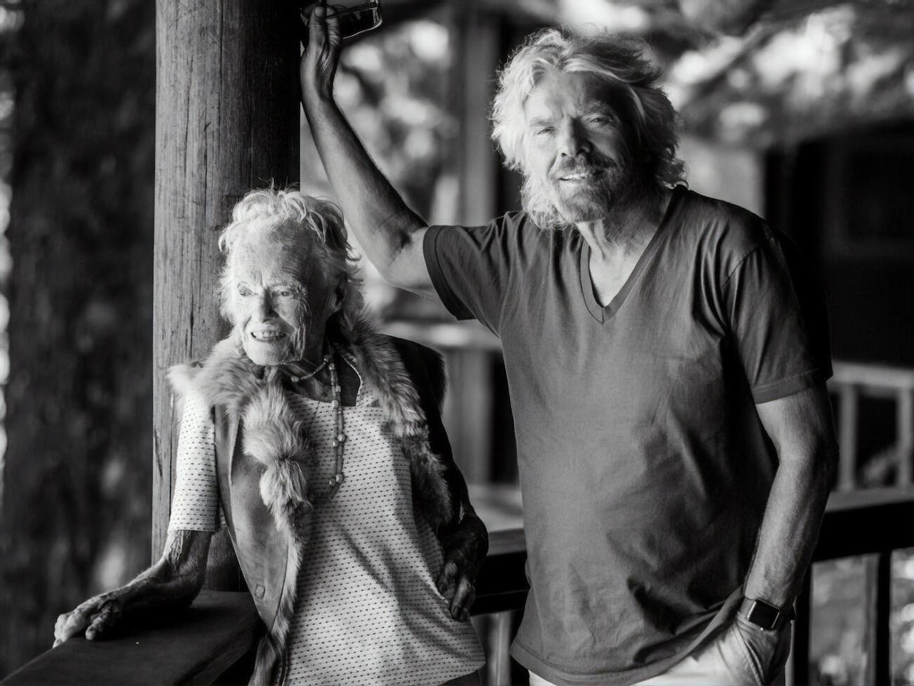 Мать Брэнсона скончалась в возрасте 96 лет