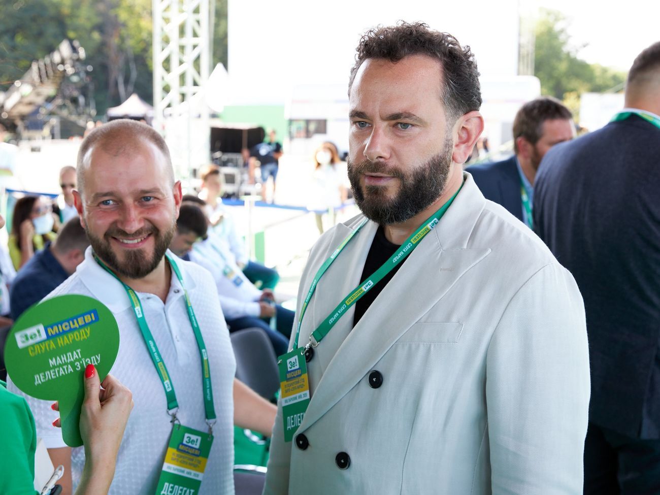 Дубинский (справа) попал под санкции минфина США