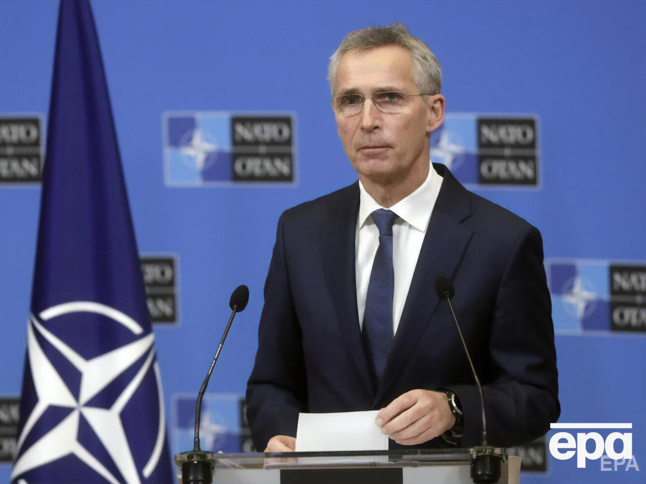 НАТО уважно стежить за нарощуванням російської військової потужності, сказав Столтенберг