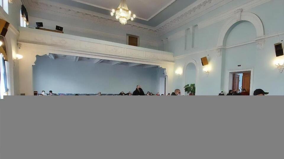 Житомирцы вошли в сессионный зал облсовета