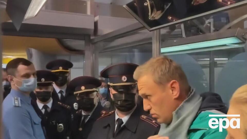 Навального (на фото праворуч) затримали 17 січня