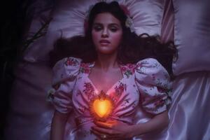 Гомес появилась со светящимся сердцем