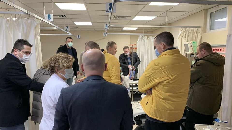 Украинских моряков уже выписали из больницы