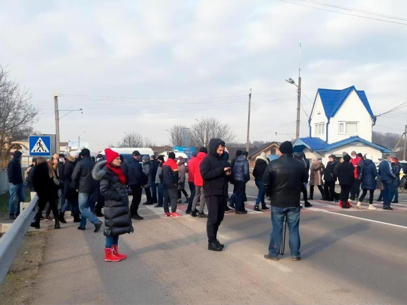 В Украины продолжаются протесты против повышения цен на газ и тепло