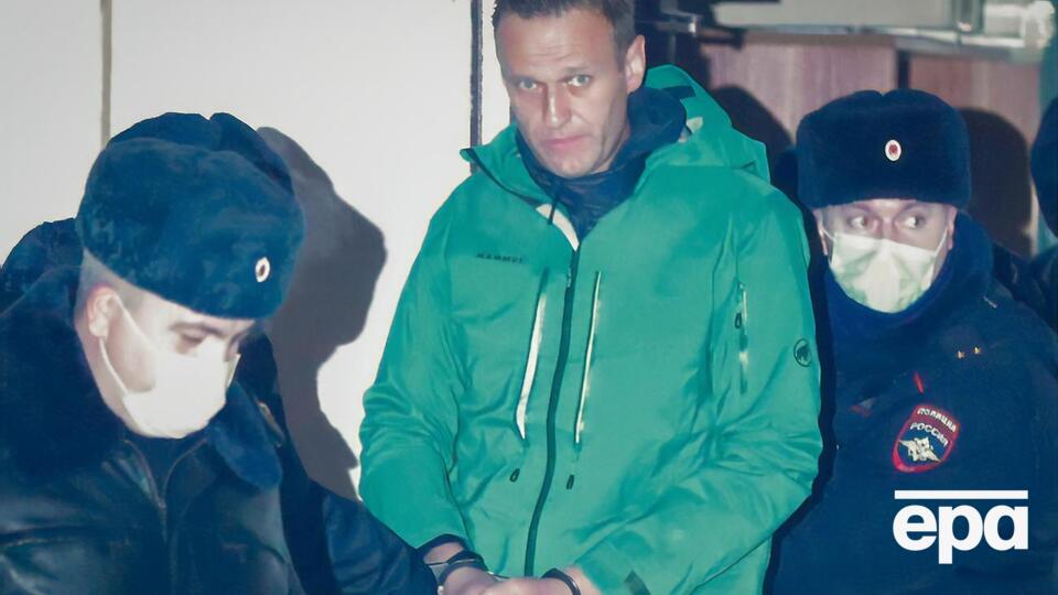 18 января Навального арестовали на 30 суток