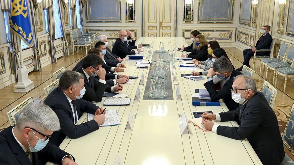 Зеленський провів зустріч із Лінде в Офісі президента України