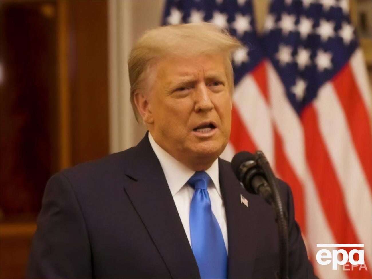 Трамп (на фото) відмовився бути на інавгурації Байдена