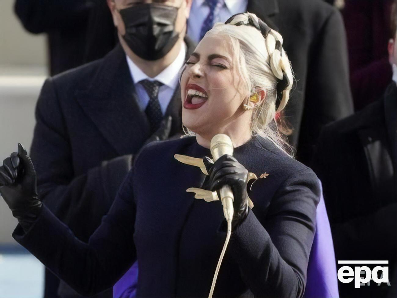 Леді Гага заспівала американський гімн на інавгурації Байдена