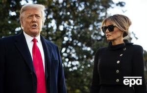 Меланья Трамп дополнила строгий образ солнцезащитными очками от Bottega Veneta за $440